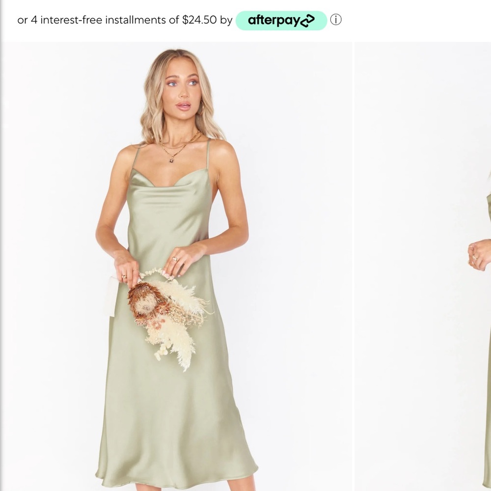 Show me your mumu- never warn before silk dress